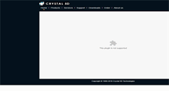 Desktop Screenshot of crystal5d.com