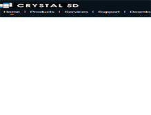 Tablet Screenshot of crystal5d.com